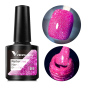 Preview: Disco Gel Neon Pink Glitzer Nagel